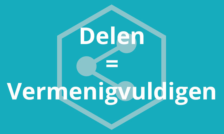 Delen = Vermenigvuldigen